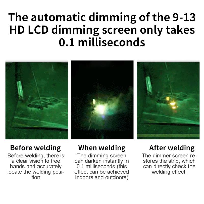 Солнечный автоматический затемняющийся сварочный шлем Защитные очки для глаз Защита от брызг Сварочные очки Машина Резак Паяльная маска Фильтр Линзы Инструмент