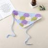 Hollow Knitted Triangle Scarf Handmade Headband Towel Fashion Crochet Headscarf