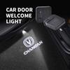 HD LED для CHANGAN CS75 Plus CS35 CS15 CS95 CX70 CX20 CS55 Hunter Свет приветствия в двери автомобиля HD Проектор Лампа приветствия