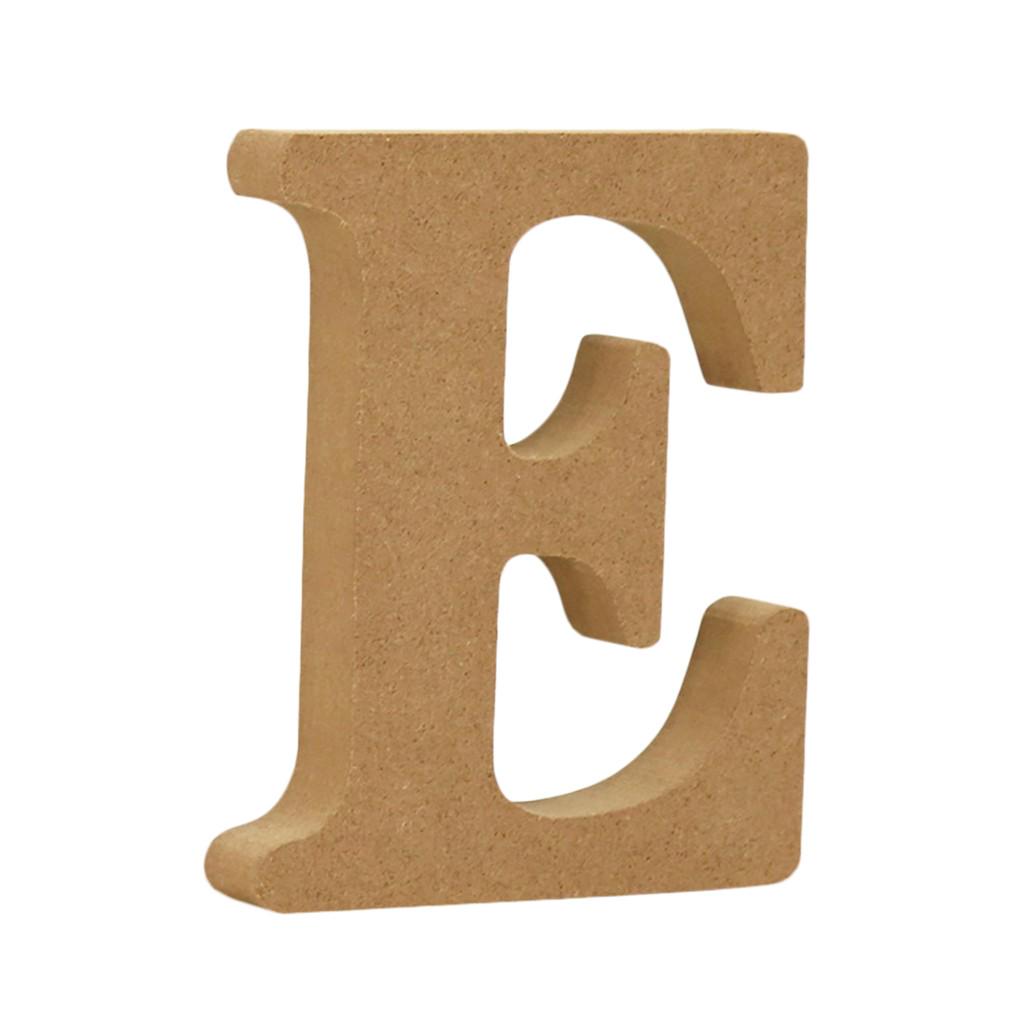 Wood Wooden A-&- Letter Wedding Birthday Party Home Decorations