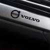 Металлические наклейки с логотипом Volvo для интерьера автомобиля - 4 или 8 штук