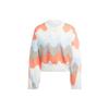 Adidas X Marimekko Sweatshirt With Round Neck Women Sweatshirt Coral-Pink IC6351