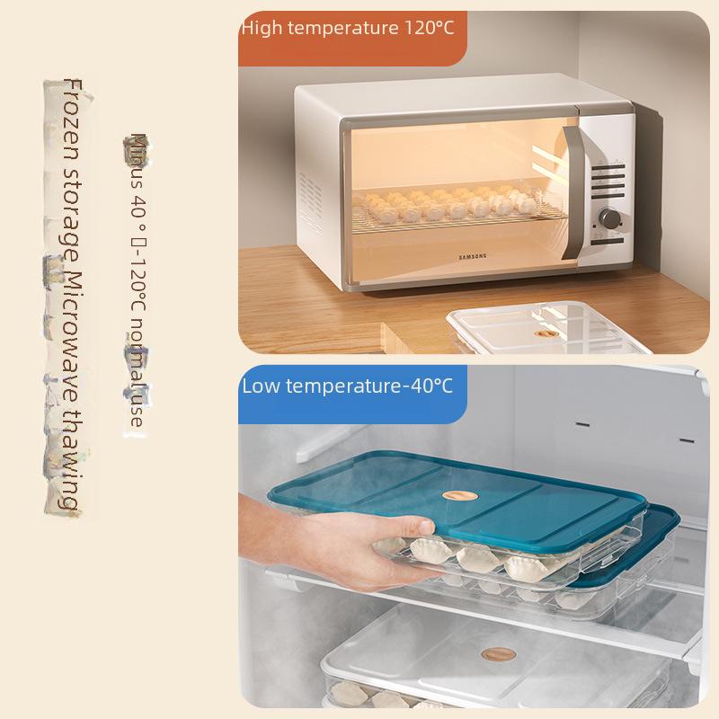 Многослойный пищевой контейнер для заморозки пельменей, вонтонов, яиц и многого другого