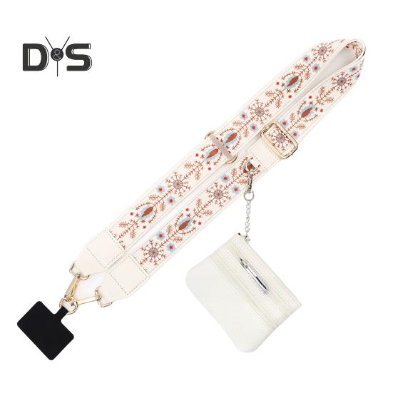 Phone Strap Neck Phone String with Zipper Wallet Pouch Shoulder Strap Purse Badge Holder for Travel Outdoor Grocery Shopping