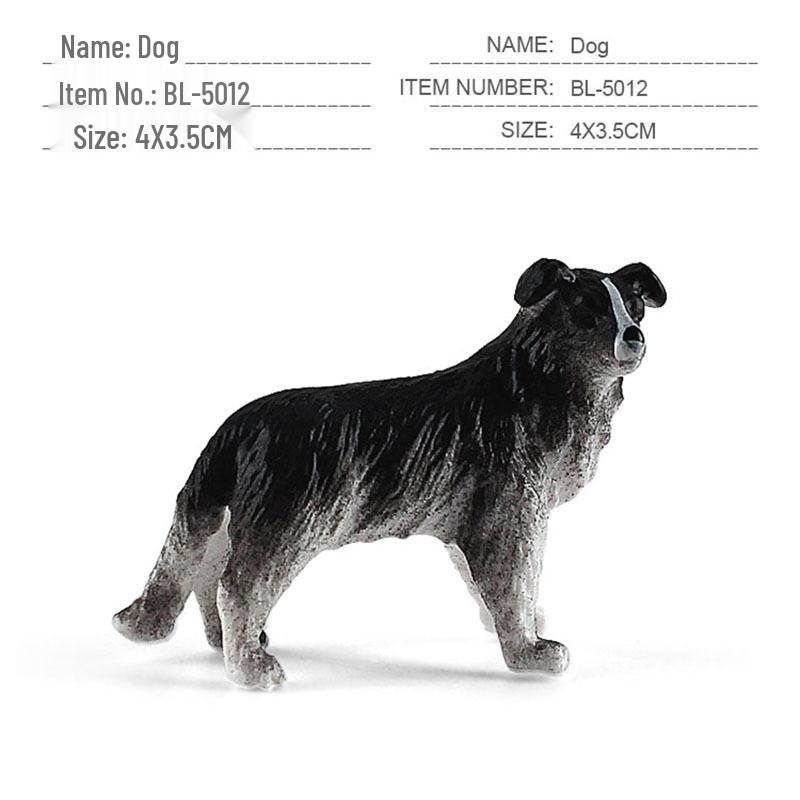 Набор миниатюрных моделей сельскохозяйственных животных для трансграничной торговли: Куры, Утки, Гуси, Коровы и другие