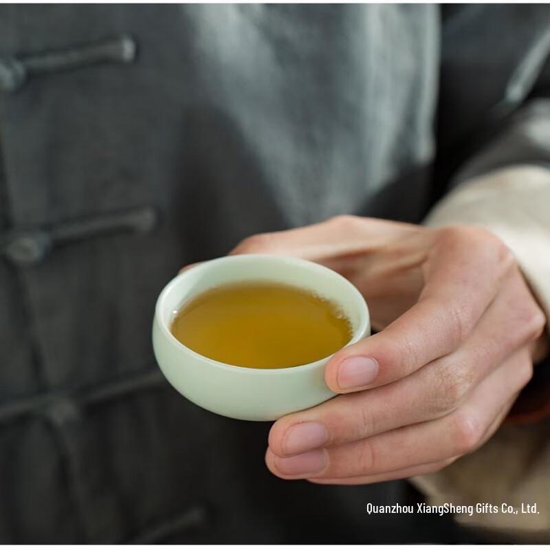 Shangqi Portable Ceramic Kung Fu Tea Set with Travel Bag