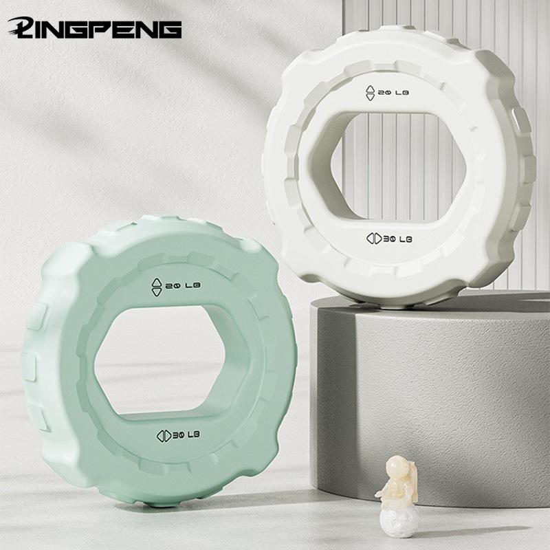 Silicone Fitness Finger Ring Hand Gripper Muscle Strengthener Wrist Finger Trainer Exercise Carpal Expander Workout Device