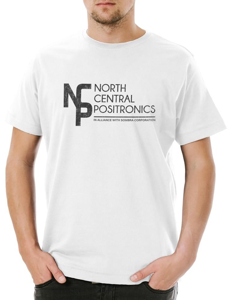Мужская футболка North Central Positronics Темный Темный Знак Знак