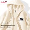 Baleno Men's Hooded Zipper Sweatshirt with Cartoon Print