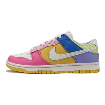 Dunk Low Solar Flare Разноцветные Женские Кеды для Скейтбординга FD9923-111