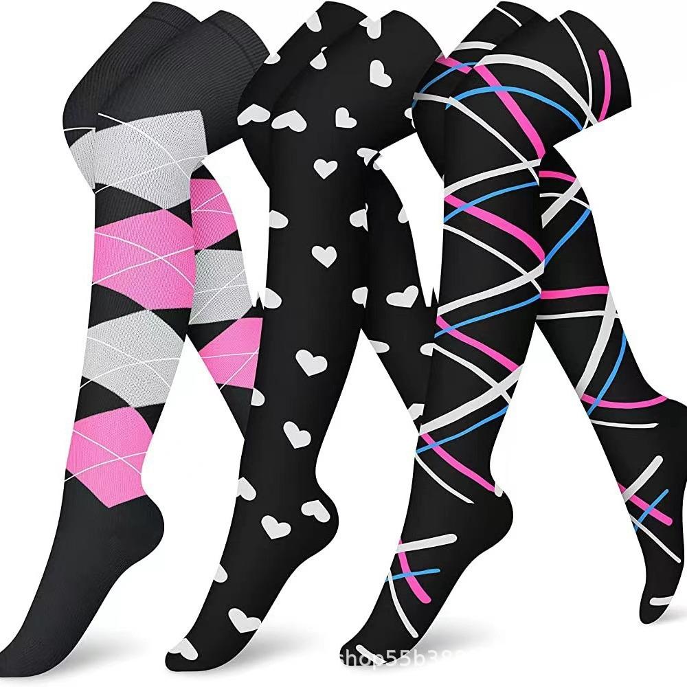 Outdoor Stretch Socks, Over-Knee Pressure Socks, Sports Running And Riding Stockings, Compression Socks