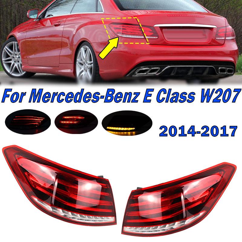 Для Mercedes-Benz E-Class W207 2014 2015 2016 2017 Для двухдверного купе Красный задний светодиодный фонарь Запчасть для автомобиля 2079063300 2079063400