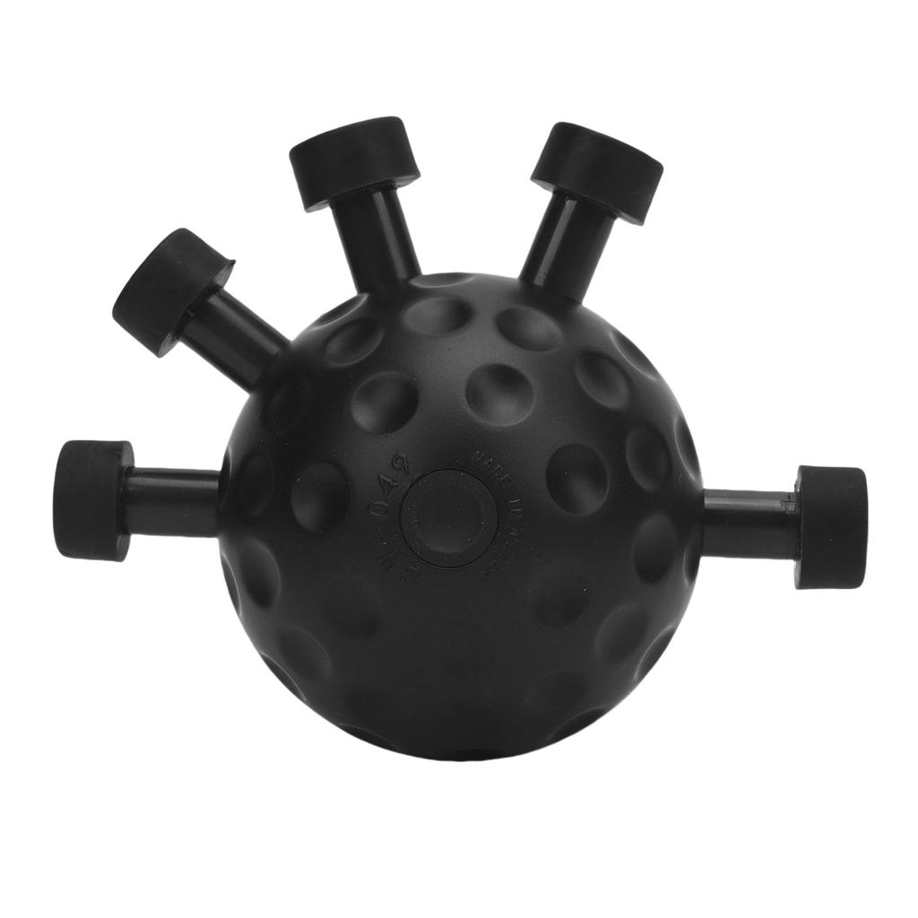 Эспандер для пальцев Усилитель кисти Усилитель 5 пальцев Тренажер для наращивания мышц Сила предплечья Черный