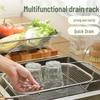 Retractable 304 Stainless Steel Sink Drain Basket