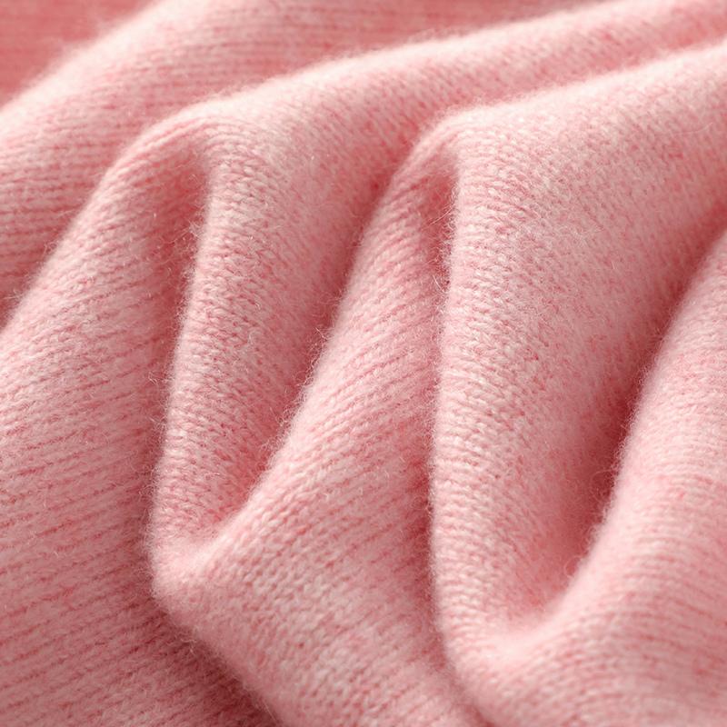 Женский кашемировый свитер Qinghe кашемир 100% кашемир, женский осенне-зимний кашемировый свитер, мягкий и теплый