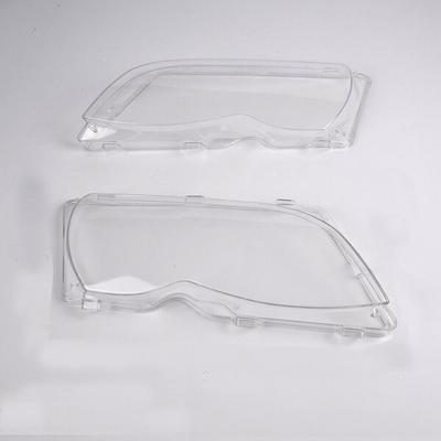 Крышки линз фар автомобиля для BMW 3 серии E46 318i 320i 325i 4 двери седан 2002-2005 Крышка лампы фары