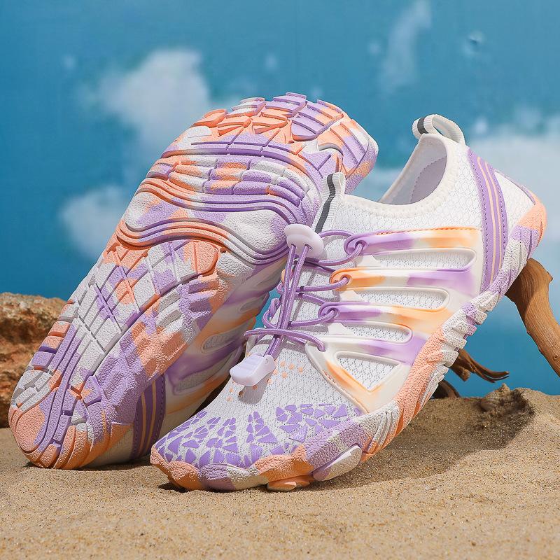 Outdoor Beach Shoes Creek Shoes Swimming Sea Shoes Men's and Women's Wading Shoes Quick-drying Five-finger Shoes Mountaineering Rafting Shoes