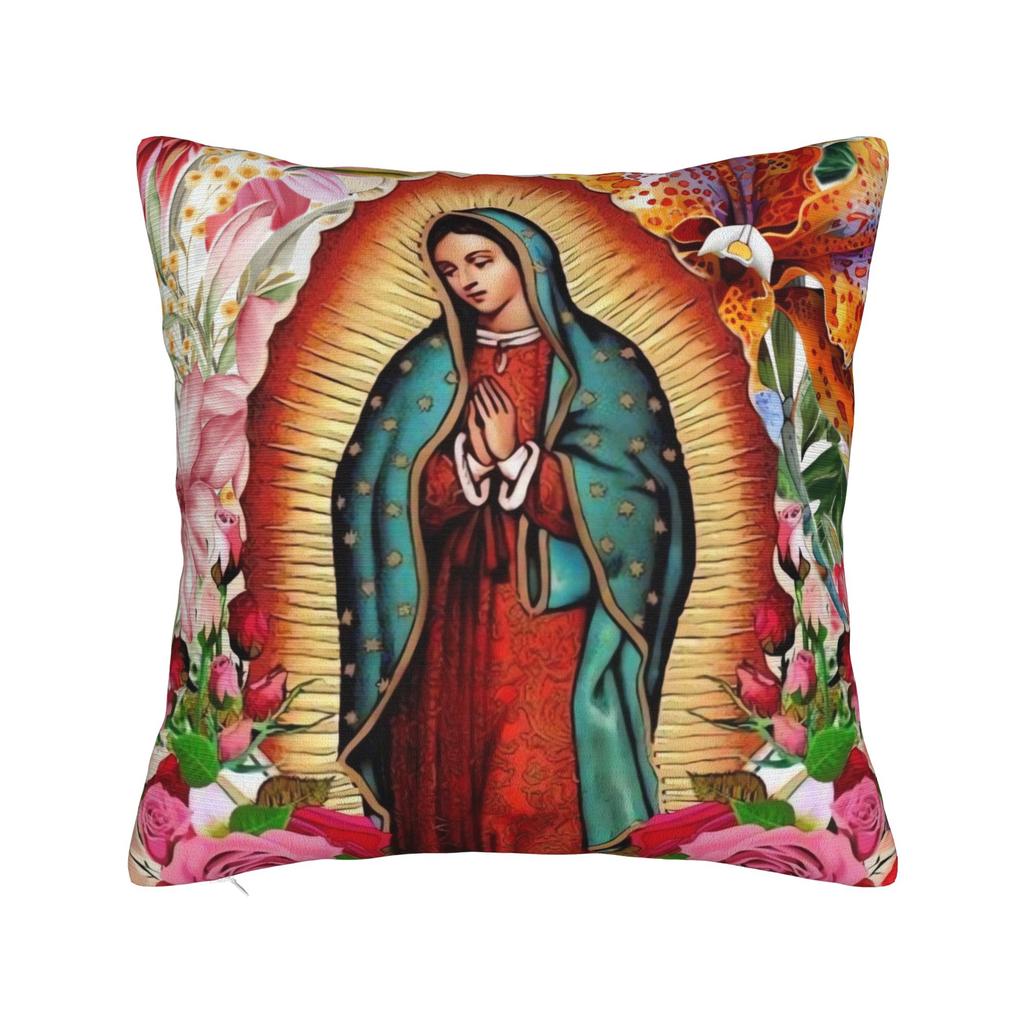 Pillow Cover Our Lady of Guadalupe Cute Funny Pillow Case For Living Room Sofa Pillowcases