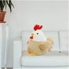 Плюшевая игрушка, кукла-курица, милая кукла-курица, мягкая и удобная подушка для сна для девочек, подарочная кукла для детей