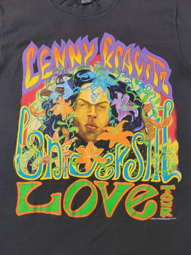 Винтажная футболка Lenny Kravitz Universal Love Унисекс от S до 5XL DO449 Унисекс Футболка