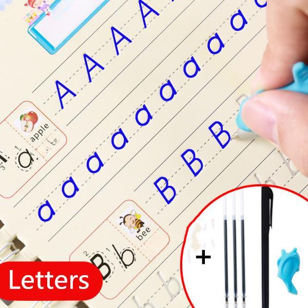 Шаблон для каллиграфического написания цифр для дошкольников