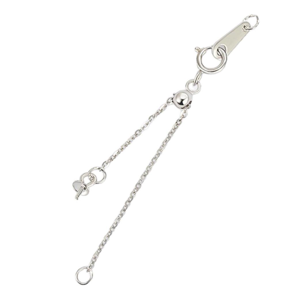 S925 Silver Gold-Plated Adjustable Chain Tray for DIY Accessories