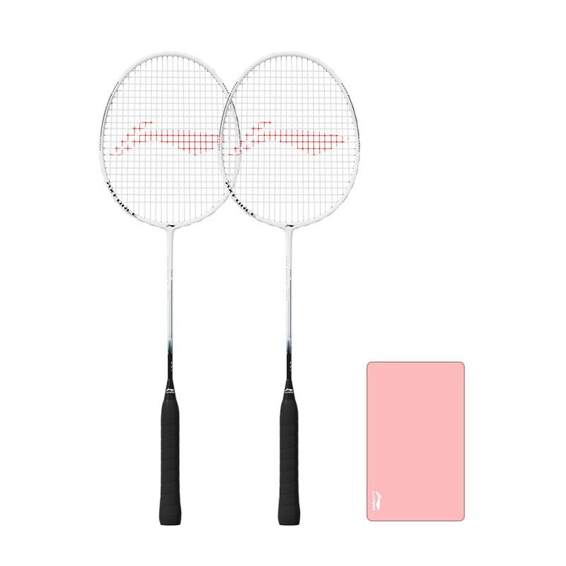 Li Ning Теннисные ракетки для бадминтона Thunder 08 AXFORCE 08 Наступательный тип, Тяжелая головка, Жесткий стержень, Продвинутый уровень AYPU087-11