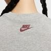 Nike Sportswear Casual Retro Short Sleeve Regular T-Shirt Women T-Shirts Gray IH0825063