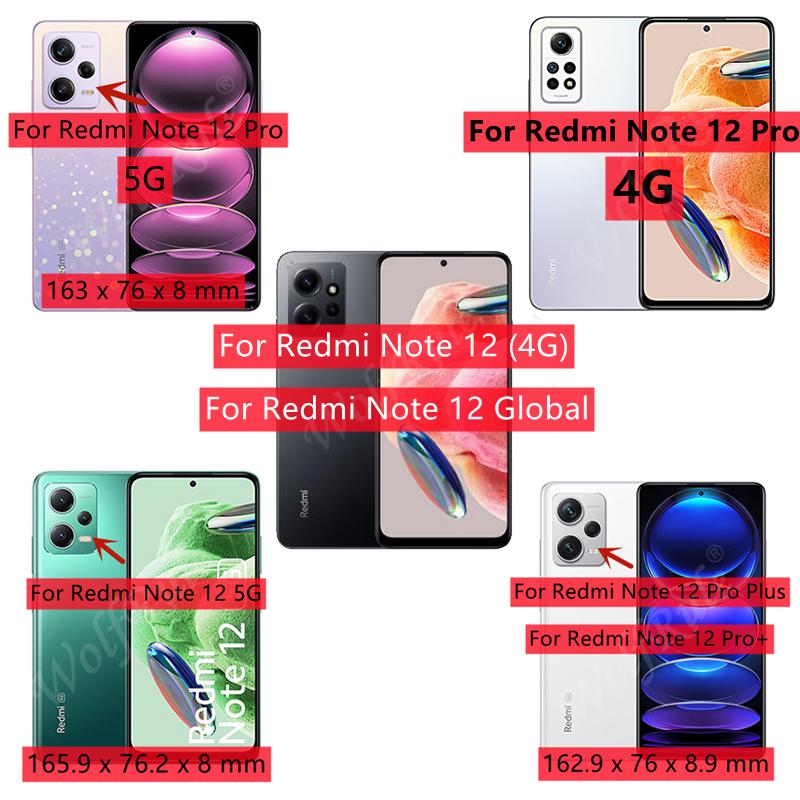 Для Xiaomi Redmi Note 12 Pro Чехол Крышка Redmi Note 12 Pro Capas Углеволокно Мягкий ТПУ Чехол Redmi Note 12 11 13 Pro Plus Fundas