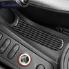 For Seat León Leon MK2 1P 2005 2006 2007 2008 2009 2010 2011 2012 Real Soft Carbon Fiber Car Handbrake Panel Sticker Accessories
