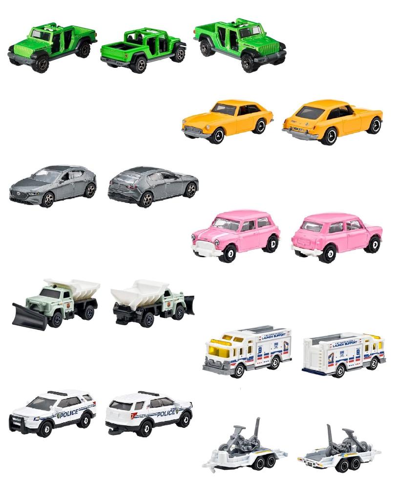 Набор базовых машинок Matchbox из 24 мини 3 и [Машинки в коробке] [Для детей от] 980E-30782