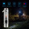 Mini LED Flashlight 10 Light Mode Self-Defense Tactical Keychain Flashtorch High Powerful Portable Outdoor Lighting