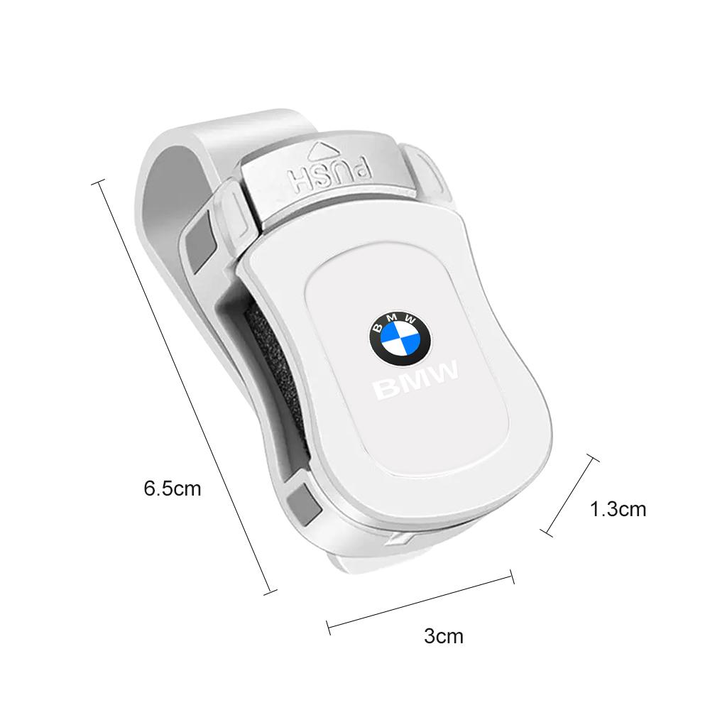 AAAOS1 Car Visor Glasses Storage Clip Sunglasses Holder for BMW X1 X3 X4 X5 X6 F15 F16 1 3 5 6 7 Series G30 G32 G11 F48 F39 520 525 320