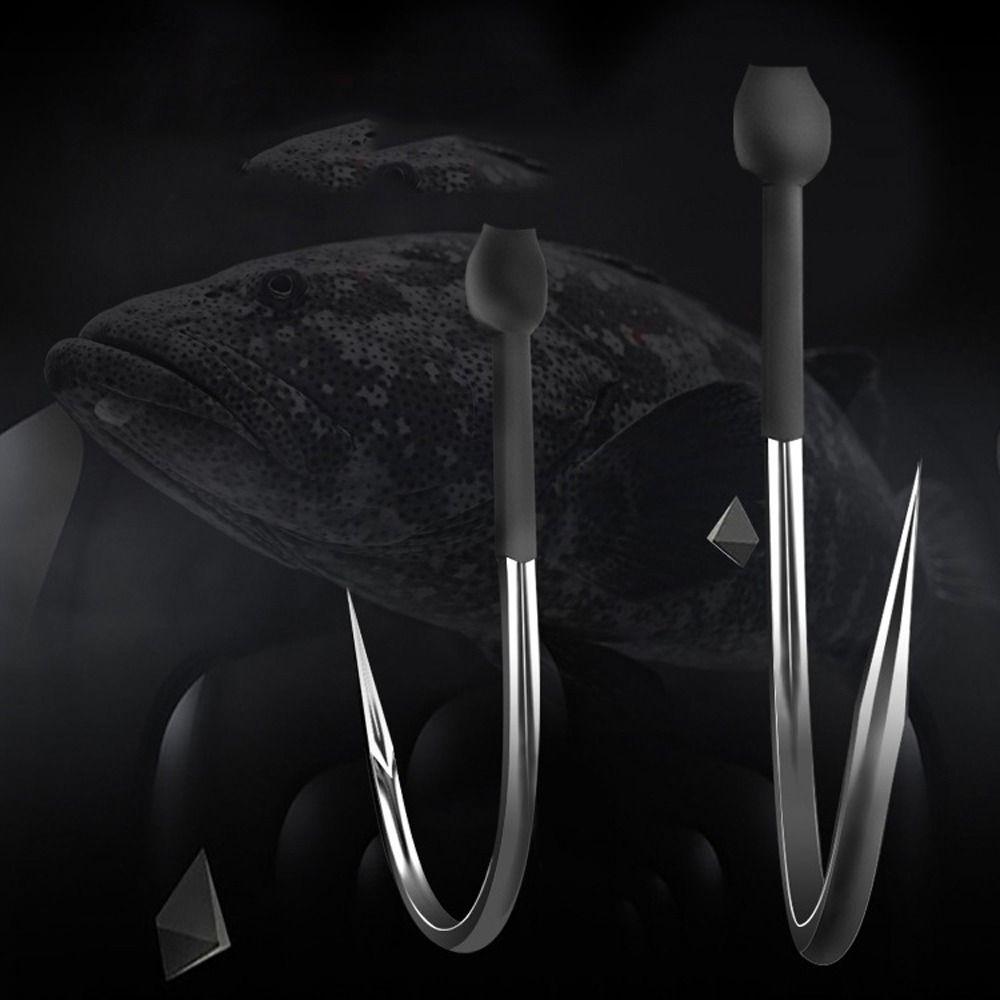 Steel Lure Hooks Fishing Tackle Barbed Fishing Hooks Fishing Hooks Set Carp Hooks Big Fish Hooks
