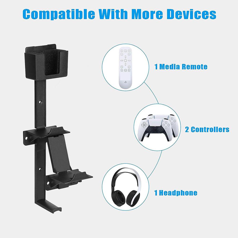 Настенный держатель для пульта дистанционного управления контроллером PS5/PS4/Xbox ONE/Series X/Switch