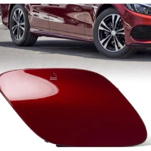 Front Rear Tow Hook Cap Towing Eye Cover Set For Mercedes-Benz W205 C-Class 2015-2018 C180 C200 C220 2058850224 2058850256