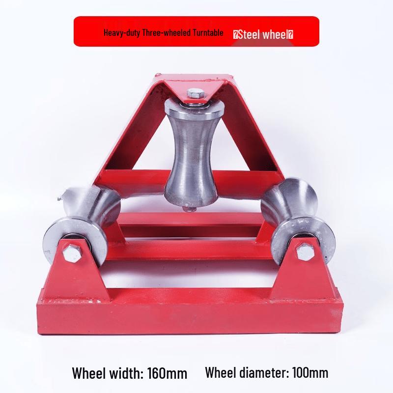 Heavy-Duty 3-Wheel Nylon Cable Pulley