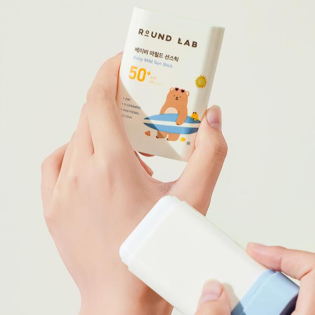 ROUND LAB Мягкий солнцезащитный крем для малышей SPF 50+ PA++++ 21 г