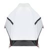 Dome Camping Tent for 1 Person White Blackout Waterproof