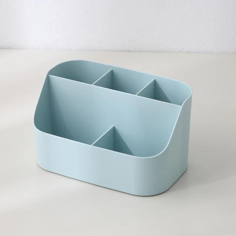 Настольный органайзер для офиса, держатель для хранения, настольный карандаш, ручка, коробка для мелочей, футляр для канцелярских принадлежностей, контейнер для косметики