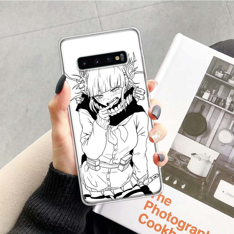 Anime Himiko Toga Boku cute Phone Case For Samsung Galaxy S26 Ultra S23 S24 S25 Edge S20 FE S21 S22 Plus Soft Print Shell Cover
