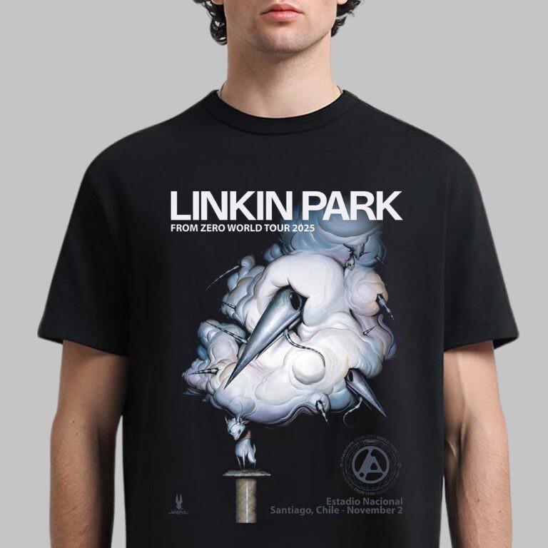 Linkin Park From Zero Мировой Тур 2026 Сантьяго Чили 2 Ноября 2026 Футболка Подарок