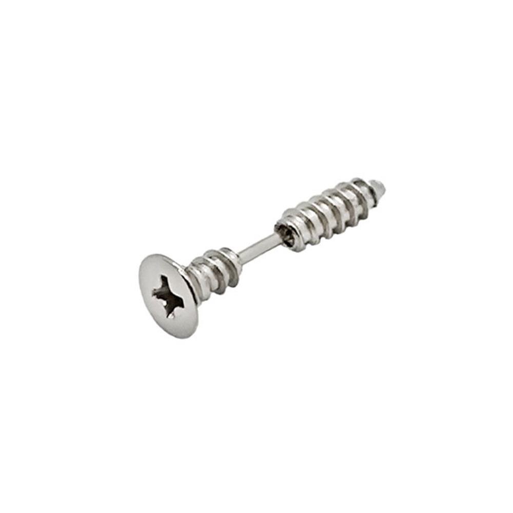 Серьги-гвоздики из нержавеющей стали: Трендовый европейский и американский стиль для пирсинга тела на Хэллоуин