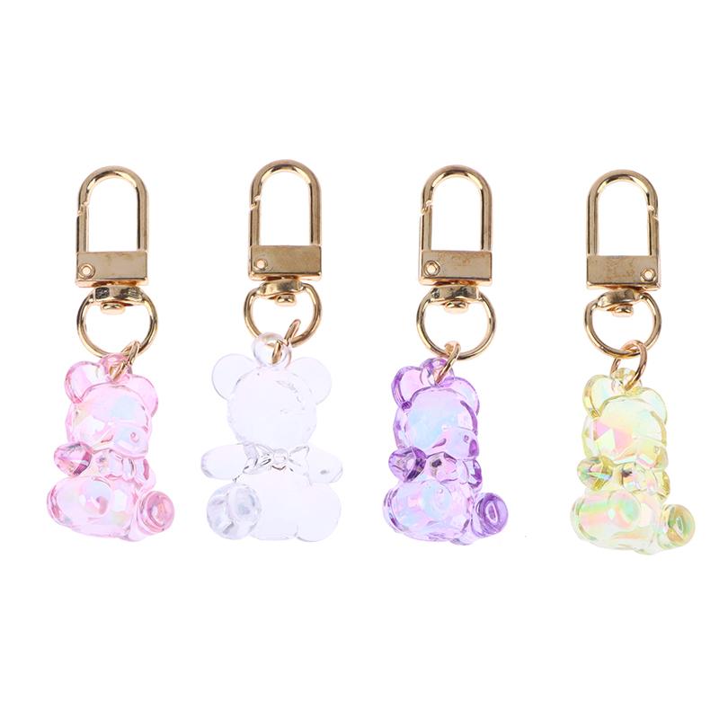 Милый медведь брелок Kawaii Airpods брелок аксессуары кулон для одежды рюкзак брелок телефон брелок шарм пара подарок