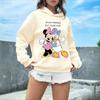 Худи с графическим принтом Минни Дэйзи и друзья Весна Осень Женский Мужской Повседневный Пуловер Толстовка Уличная одежда Толстовка Подарки Дисней