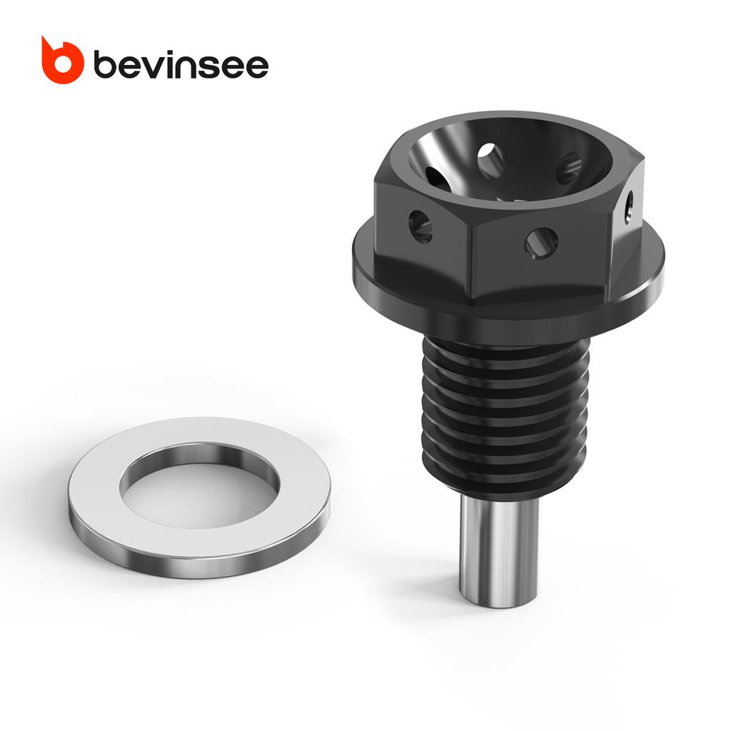 M12x1.5 Magnetic Oil Sump Drain Plug for BMW E46 E90 E39 E36 E60 E34 E92 E93 E30 E24 F10 F30 F36 Z3 Z4 X3 E83 X5 E70, for MINI