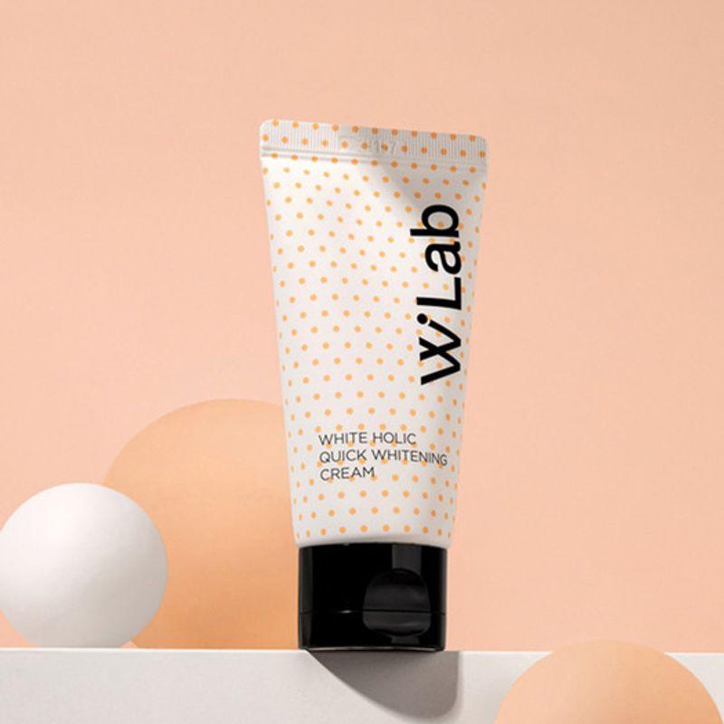 WLab [Набор из 2 штук] Whiteholic Тон-крем 3 шт. / Быстрое осветление, Пробуждение, Натуральный Cica C