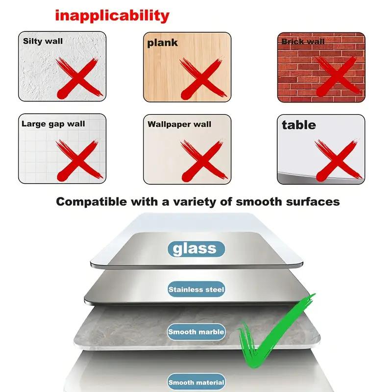 3 шт. Силиконовые держатели для телефонов на присосках, квадратные односторонние 24 шт. Мобильная подставка