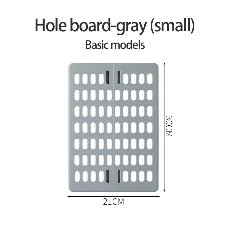 Доска с отверстиями для настенных полок, крючки, самоклеящиеся полки для хранения, органайзеры для столов, организация пространства, различные аксессуары для хранения вещей в доме