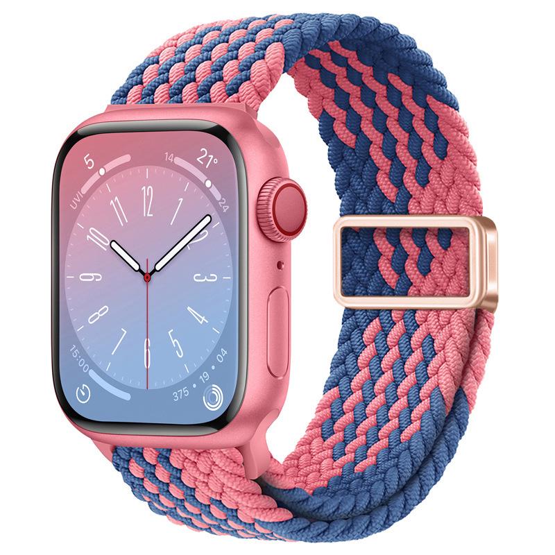 Нейлоновый эластичный плетеный ремешок с магнитной пряжкой для Apple Watch Series 1/2/11